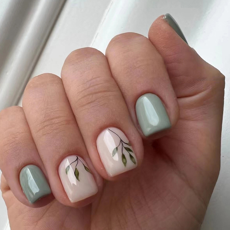 Nail Art Fake - Faux ongles réutilisables à tête carrée