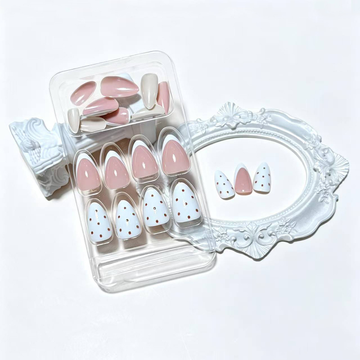 24 pièces d'ongles artificiels - Press On Nail Set avis et prix
