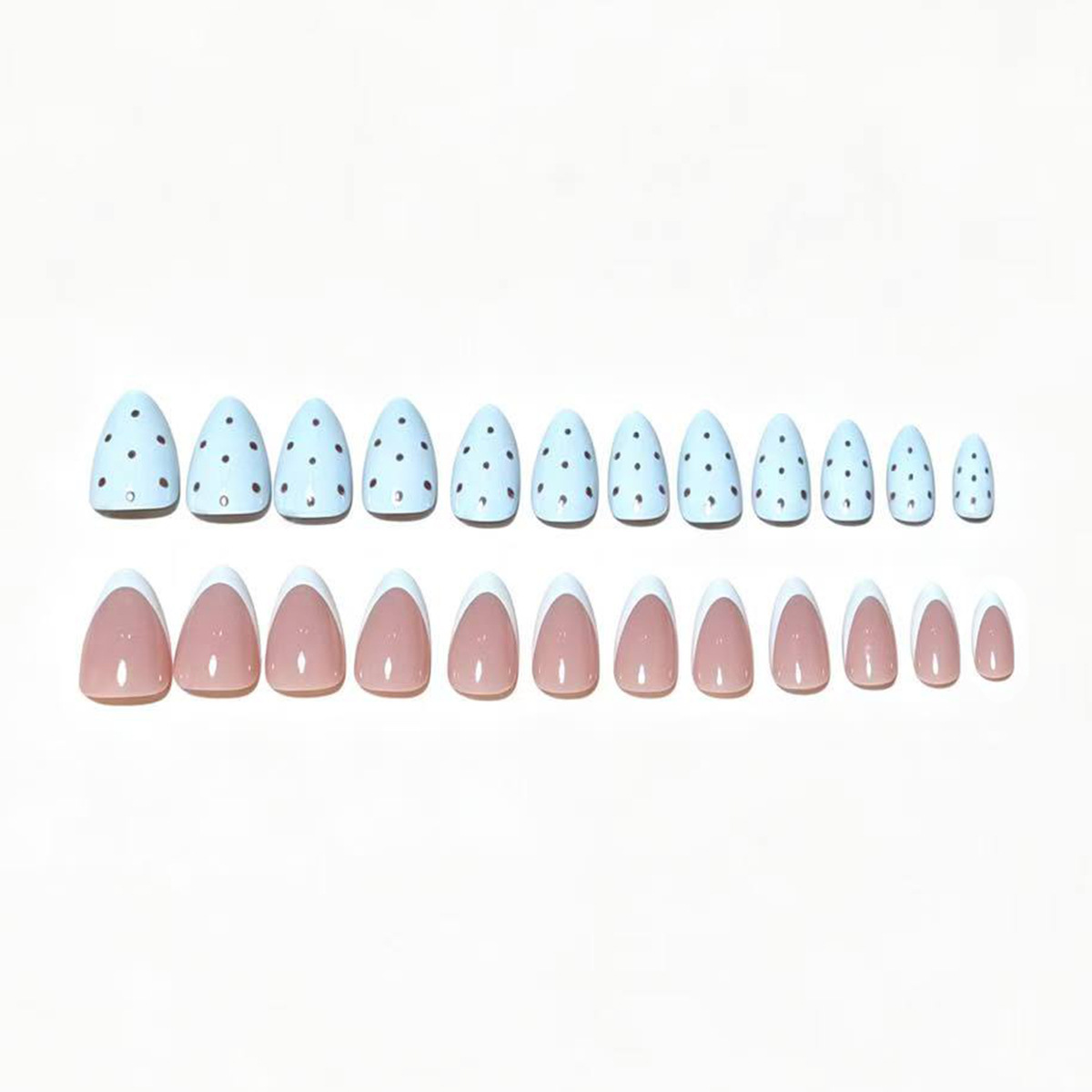 24 pièces d'ongles artificiels - Press On Nail Set avis et prix