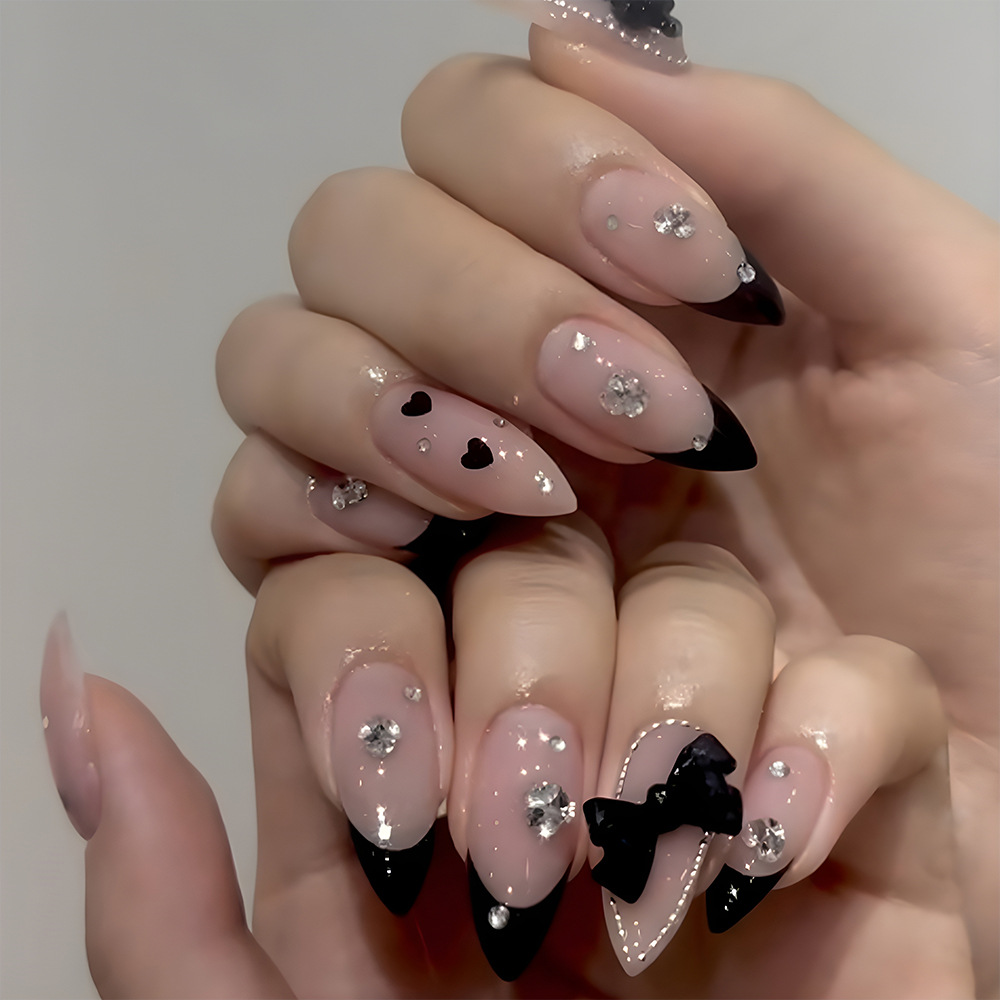 24 pièces portable presse sur  - Press On Nail Set avis et prix