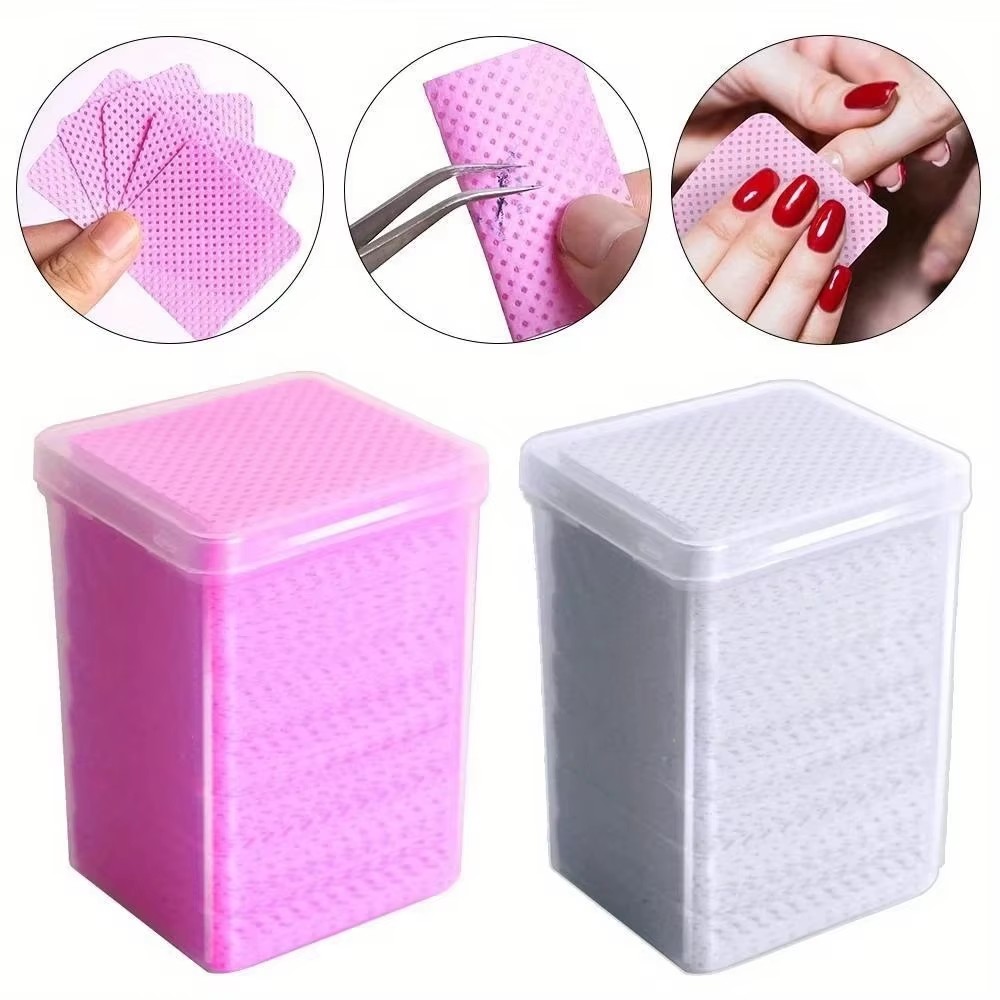200 Lingettes Roses Anti-Peluc - Nail Art Remover avis et prix