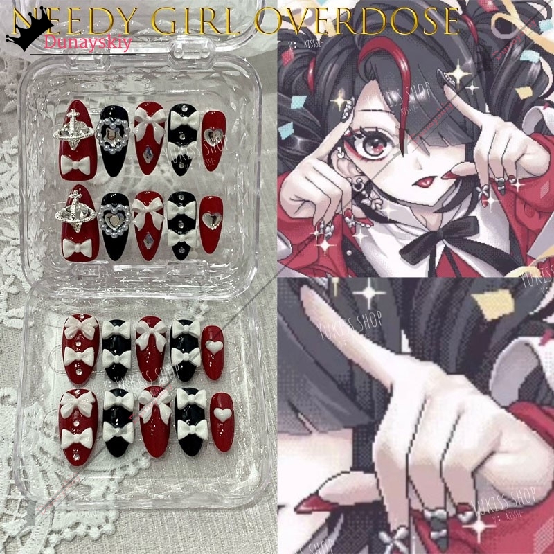 YiNuo*/Needy Girl Overdose Jir - Press On Nail Set avis et prix