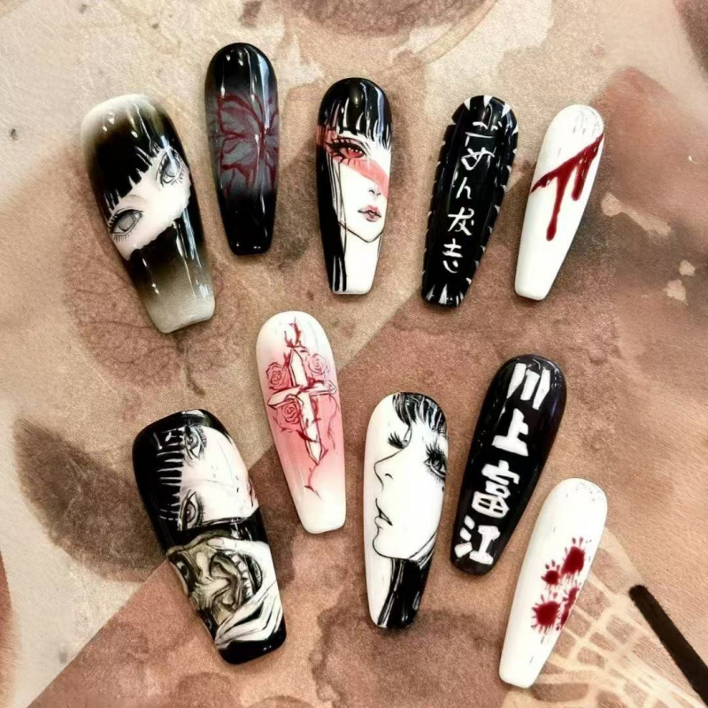 Kawakami Tomie manucure doux S - Press On Nail Set avis et prix