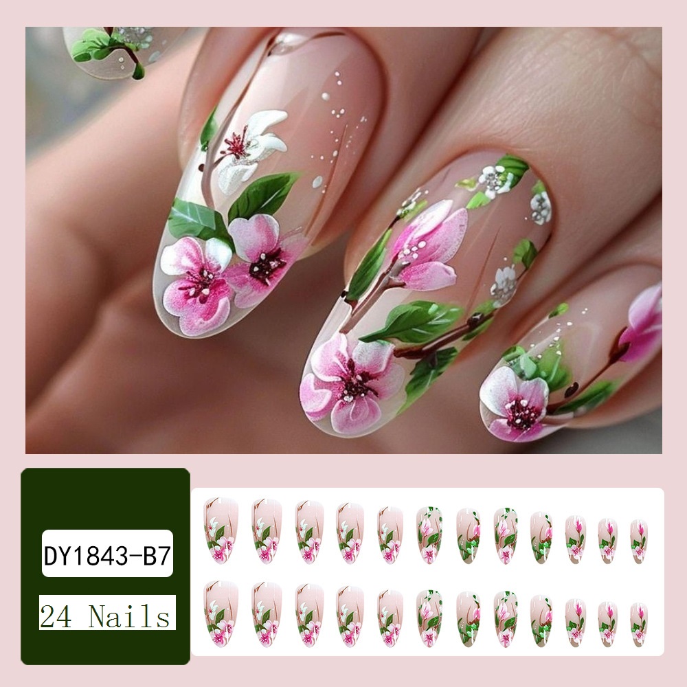 Fausse presse d'amande courte  - Press On Nail Set avis et prix