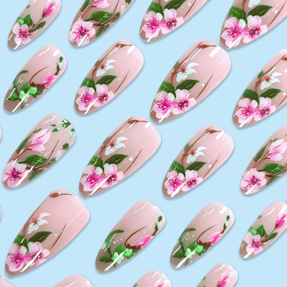 Fausse presse d'amande courte  - Press On Nail Set avis et prix