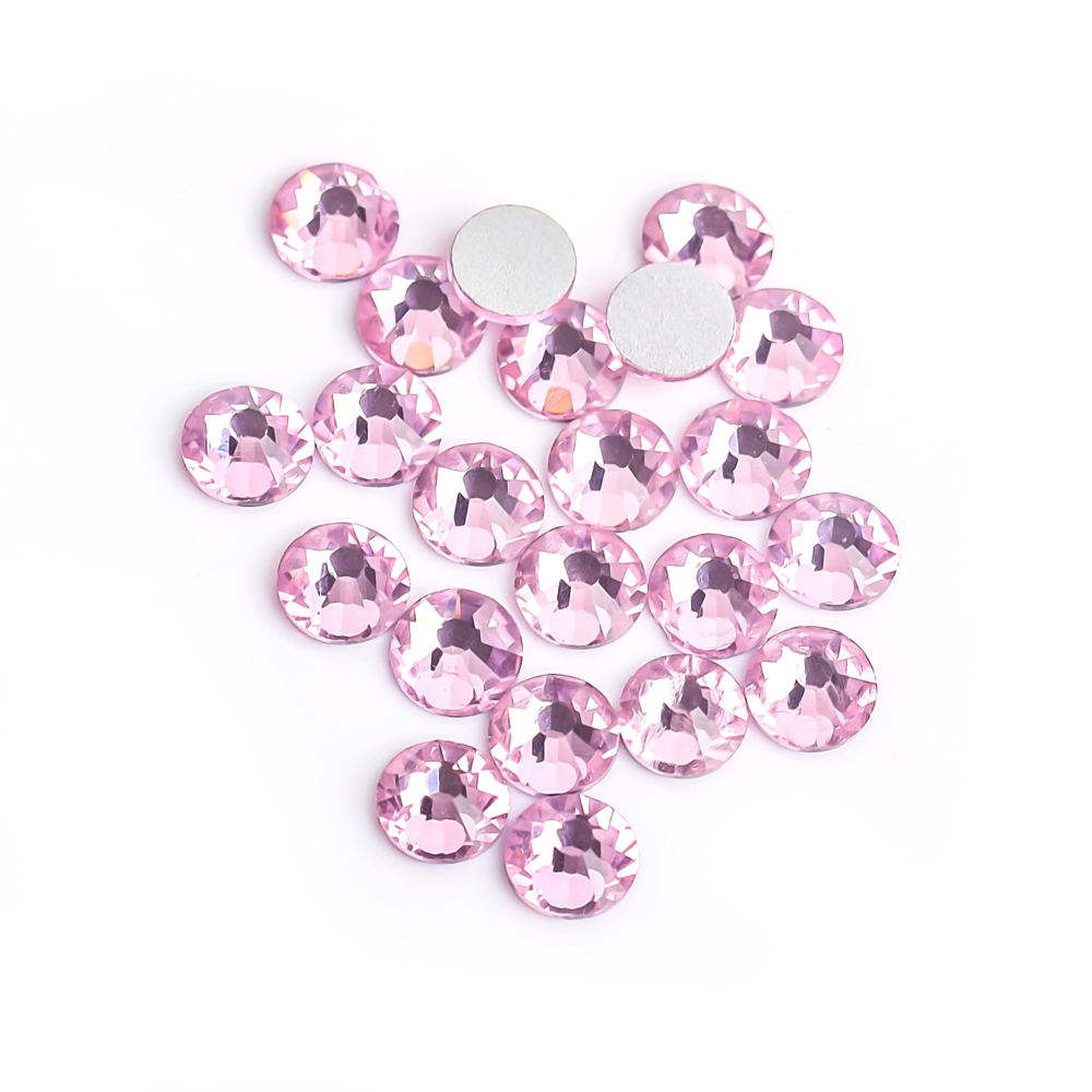 Strass 3D en verre rose clair/ - Nail Art Fuchsia avis et prix