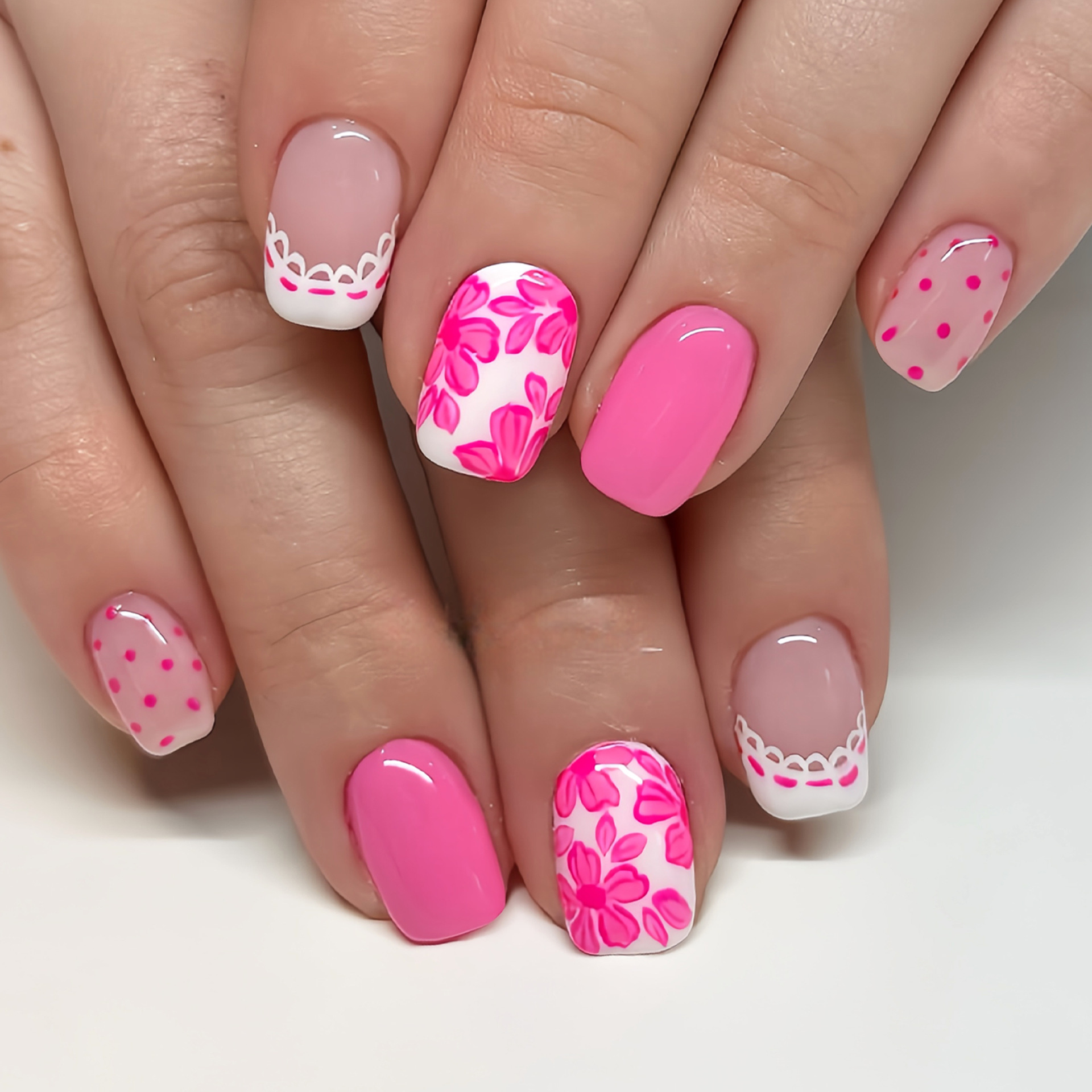 Faux ongles carrés courts pour - Press On Nail Set avis et prix