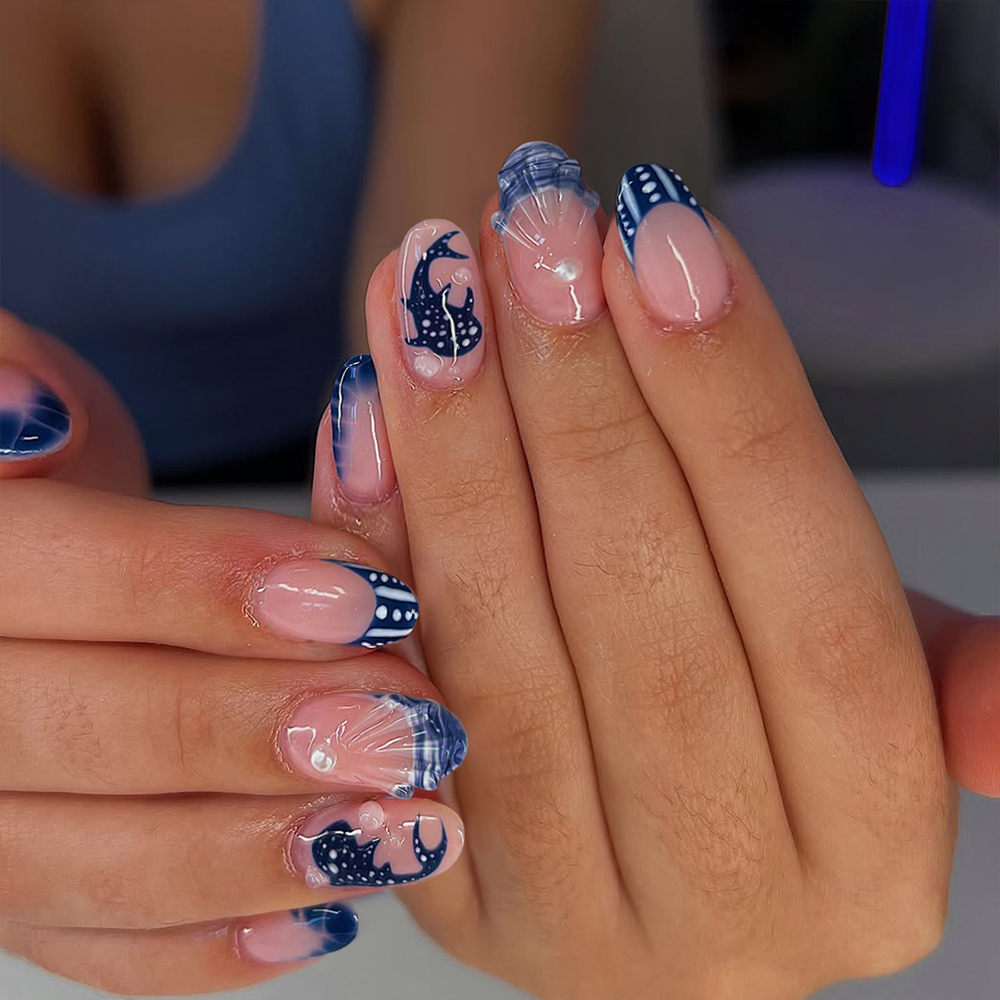24 faux ongles en gel 3D en fo - Nail Art Fake avis et prix