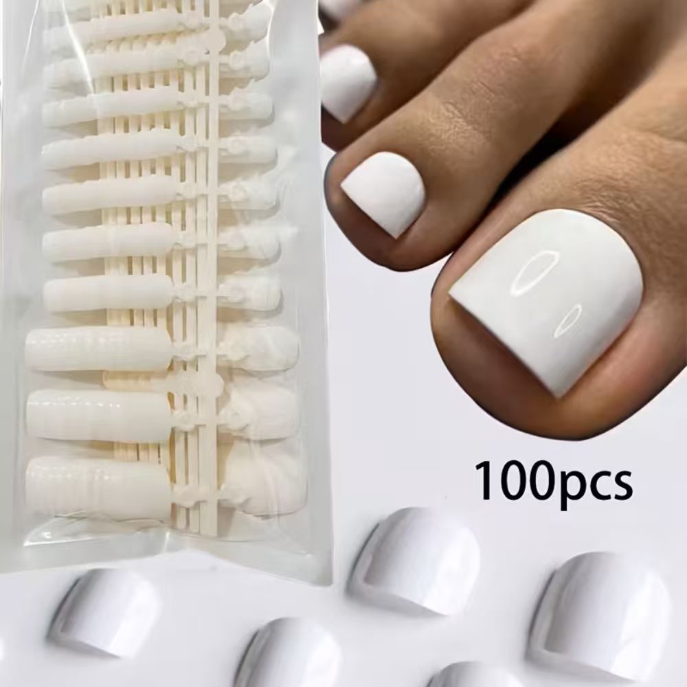 100 pièces/boîte Faux ongles d - Press On Nail Set avis et prix