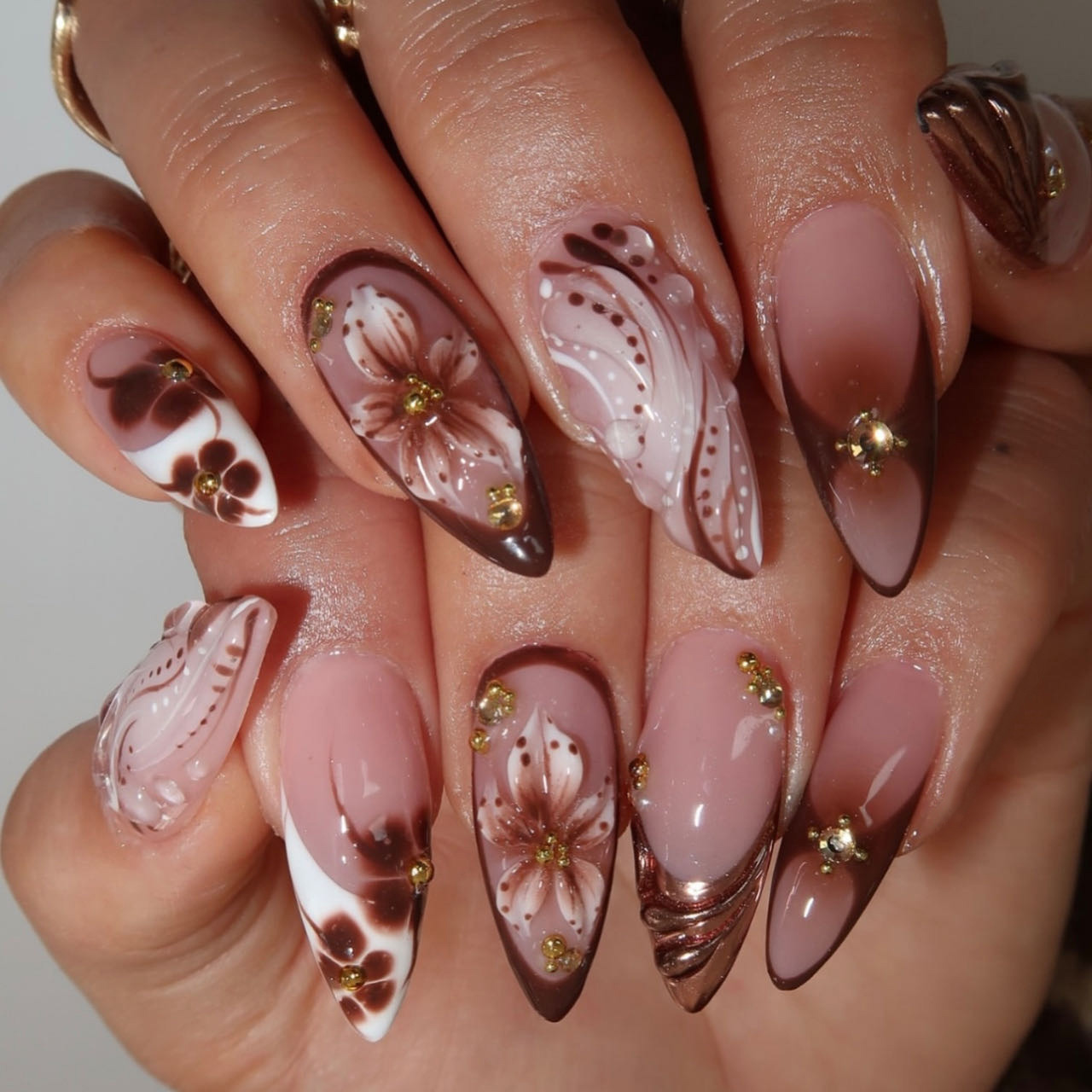 Faux ongles moyens pour femmes - Press On Nail Set avis et prix