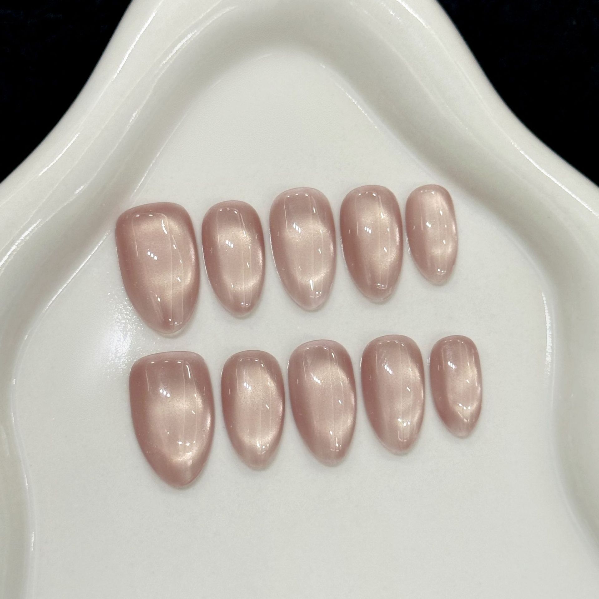 10 pièces presse à la main sur - Nail Art Fake avis et prix