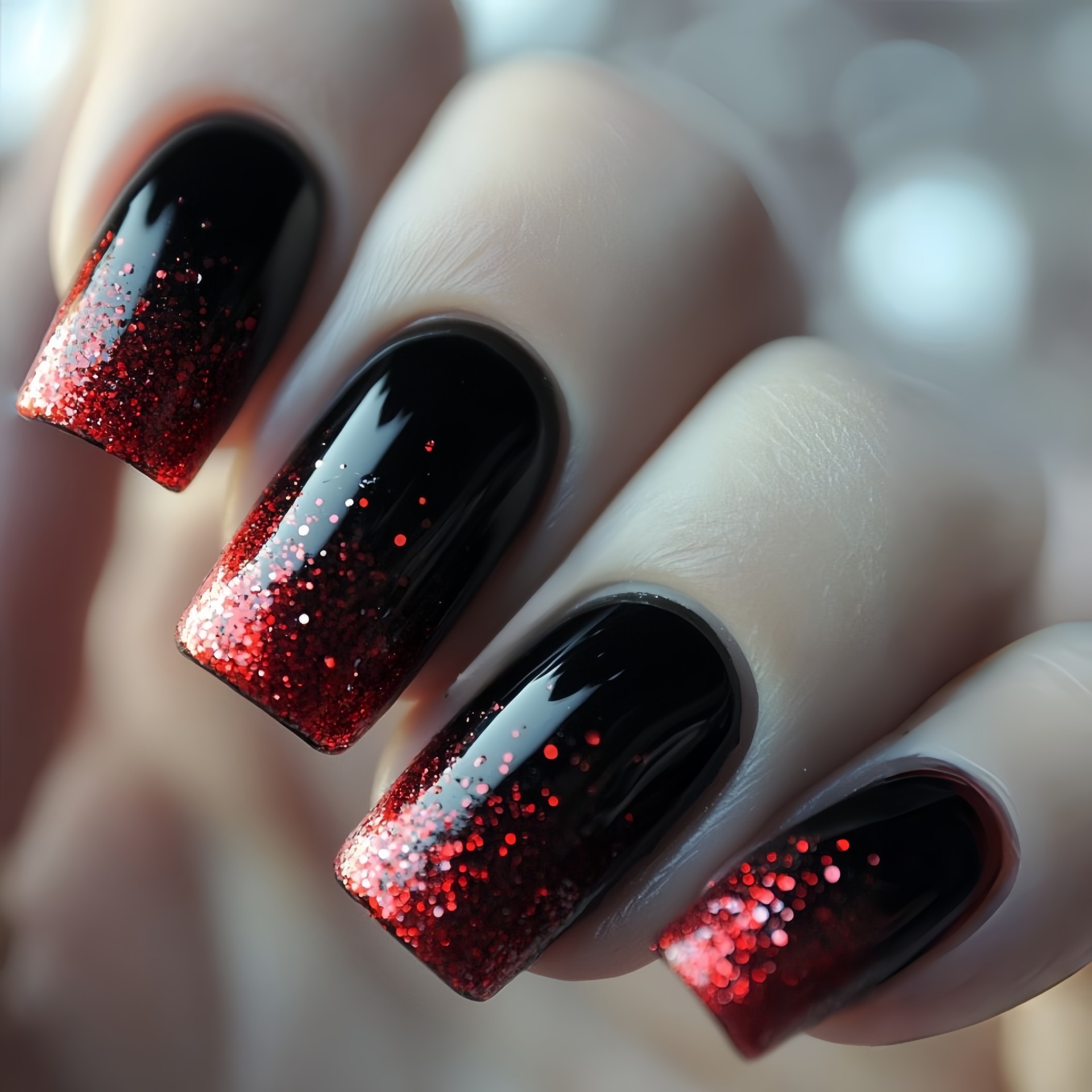 Faux ongles courts et moyens d - Press On Nail Set avis et prix