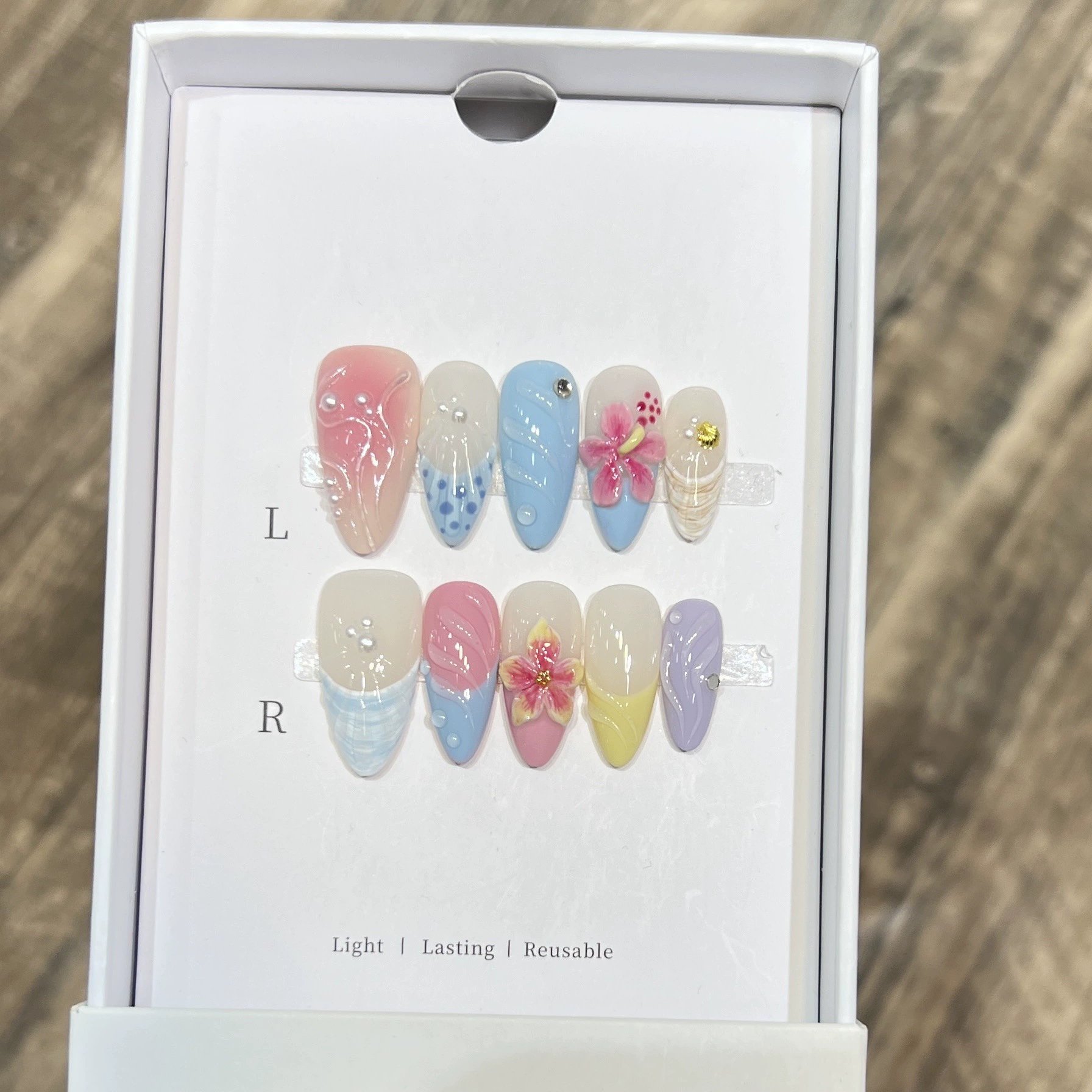 10 faux ongles à presser faits - Nail Art Fake avis et prix