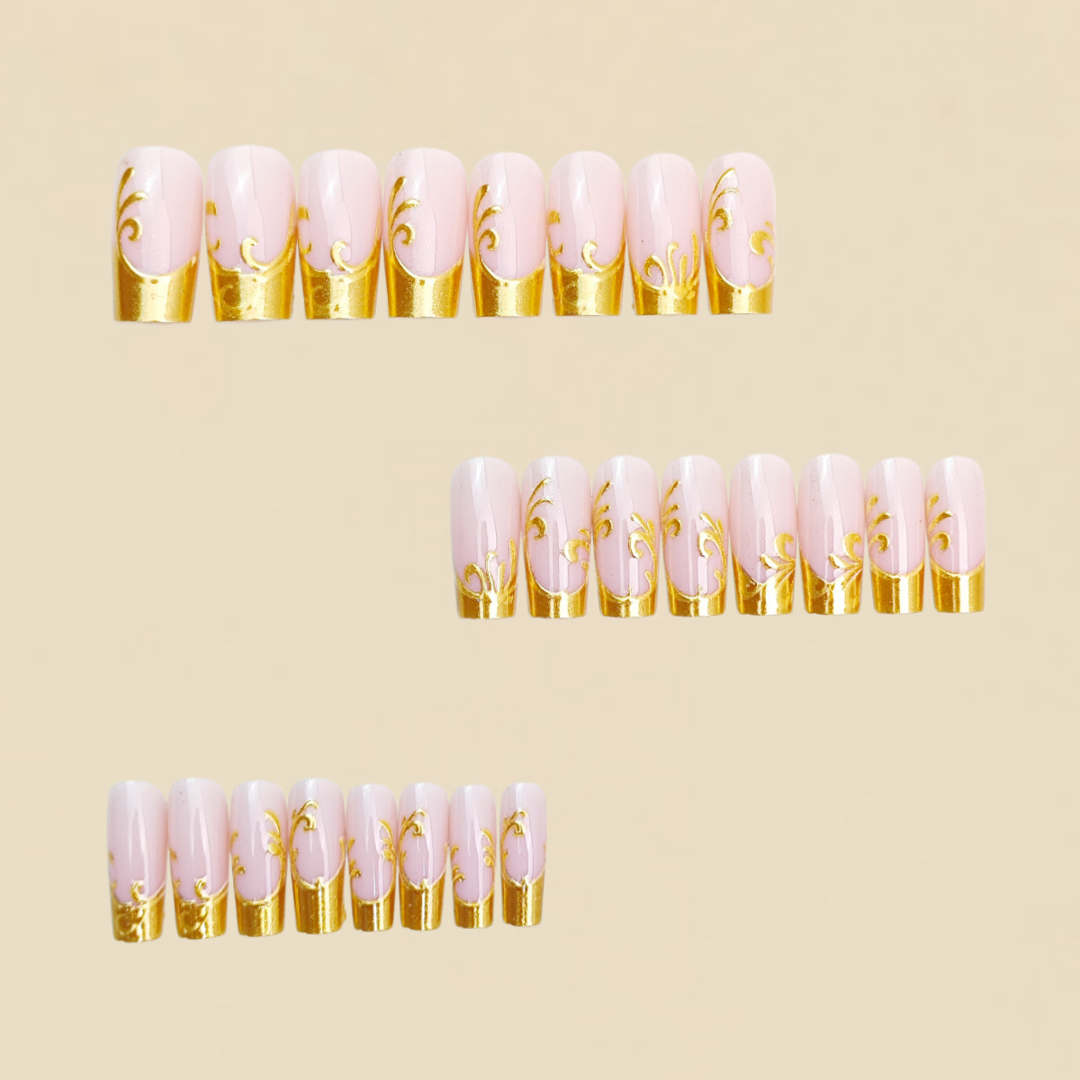 Faux ongles moyennement longs  - Press On Nail Set avis et prix