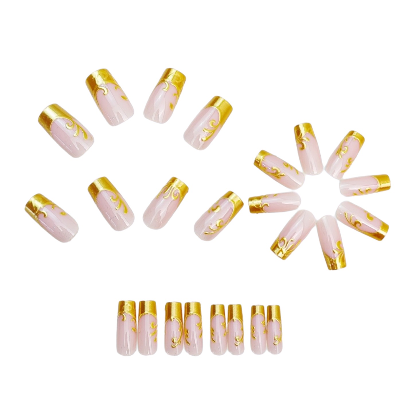 Faux ongles moyennement longs  - Press On Nail Set avis et prix